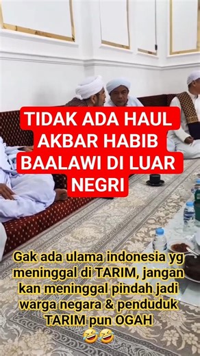 THERE WILL BE NO HAUL OF HABIB BAALAWI OVERSEAS