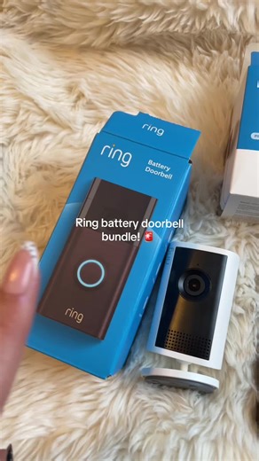 Home security upgrade without the hassle 🔔🏡 The Ring Battery Doorbell Indoor Cam Plus are bundled together in a QVC-exclusive deal. Wireless setup makes this an easy win — no hardwiring, no stress. Just smart monitoring inside and out. Disclaimer: Deals and promotional prices are subject to change. Offer valid as of January 28, 2026. #RingDoorbell #HomeSecurity #SmartHomeFinds #QVCDeals #WirelessSecurity