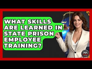 What Skills Are Learned In State Prison Employee Training? - Jail & Prison Insider