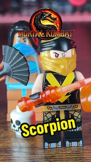 Respuesta a @Jesús Reyes #Scorpion en #Lego !! #mortalkombat #subzero #kitana