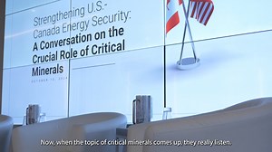 1.2K views · 19 reactions | Critical minerals are needed for almost every sector that will build our future, including clean energy, advanced computing, green transportation and defense applications. President and CEO Jonathan Price drove that point home during an event hosted by the American Canadian Chamber of Commerce and the Business Council of Canada in Ottawa. | Teck | Facebook