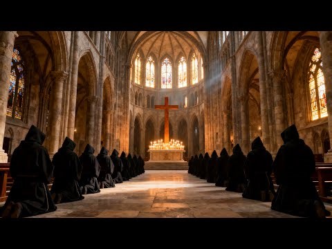 Gregorian Chant for Sleeping in Peace | Catholic Chant for Prayer, Relaxation, and Night Healing