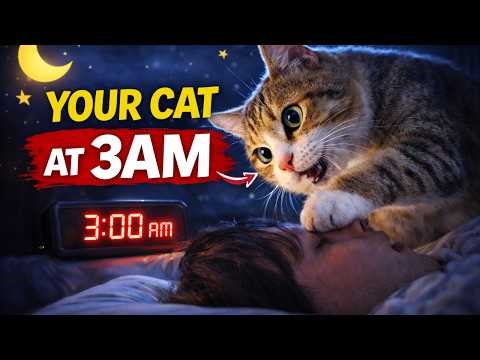 Why Your Cat Wakes You Up at Night (The Real Reason) |The Hidden Language of Pets
