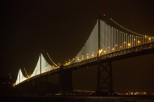 Bay Bridge lights return Friday night in grand lighting ceremony