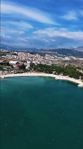 Podstrana Croatia 🇭🇷. #travel #croatia #viral #beach #drone #holiday