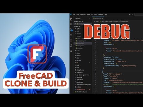 Building FreeCAD in Debug Mode in Windows 11