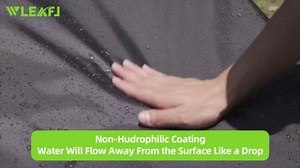 WLEAFJ Air Conditioner Cover for Outside Units, Heavy Duty AC Unit Cover Outdoor for Winter Fits up to 24 x 24 x 30 inches