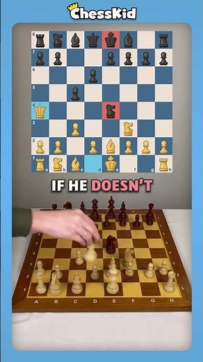 How to win a knight in the opening