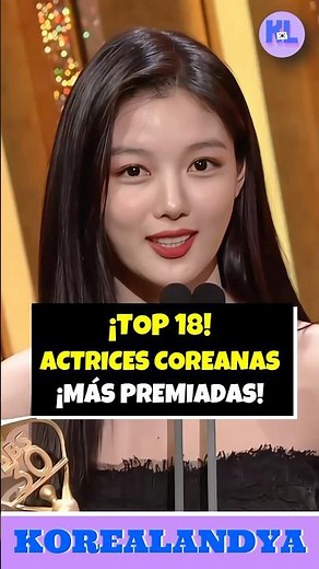 👑LAS REINAS DE LOS K-DRAMAS: ¡TOP18! ACTRICES COREANAS MÁS PREMIADAS 🏆🎬 #kdramas #doramas #kpop