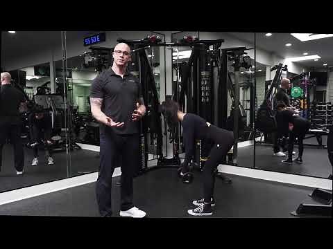 Rhomboids Using Dumbbells - Improve your posture.