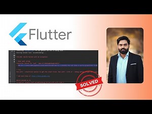 Flutter Error: NDK did not have a source.properties file | RESOLVED