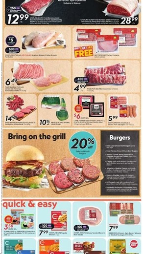 Safeway weekly flyer / circulaire Aug 13 - Aug 19