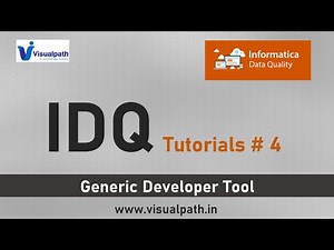 #4 IDQ - Generic Developer Tool Overview | IDQ Online Training | Informatica IDQ Tutorial
