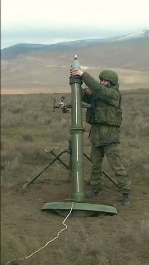 Mortar Soviet 120 mm 2S12 "Sani"
