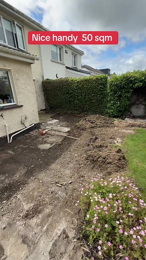 Transforming a Patio with New Sandstone Slabs