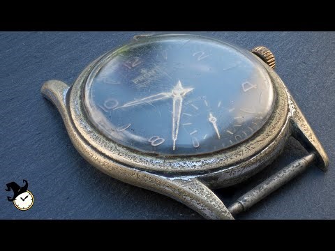 Wrecked WWII Watch Restored to Life – AS 1130 Transformation Step-by-Step