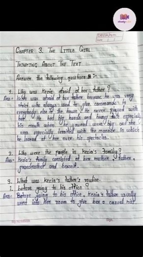 🎯 Class 9 English Beehive Chapter 3 | The Little Girl | Question & Answers| Full Explanation #class9