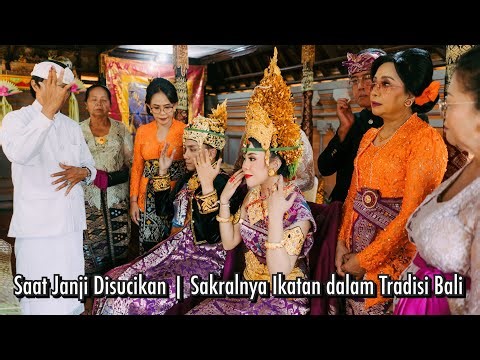 Upacara Mejaya-Jaya pada Prosesi Pewiwahan / Pernikahan Adat Bali @AyunkanLangkahmu