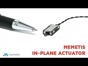 micro actuators made by memetis | In-Plane-Actuator IP0301 | Part (2/3) | Shape Memory Technology