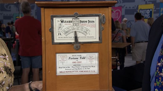 Mills Wizard Penny Fortune Teller, ca. 1900