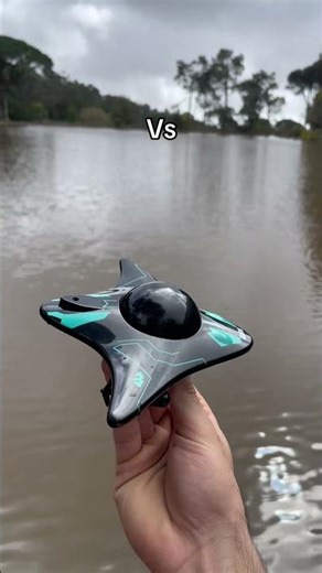 Finally, a drone that can go on water #drone #coolgadgets #scubadiving #underwater