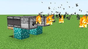 553K views · 28K reactions | Minecraft lanza fuego automático #Minecraft #Juegos | Rabahrex | Facebook