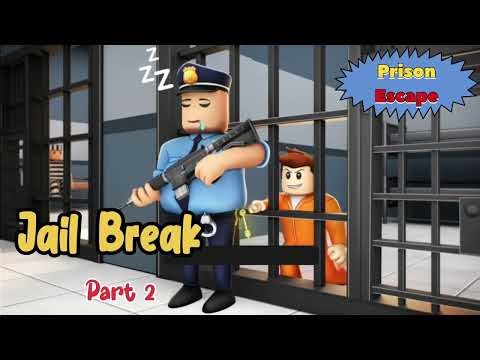 Obby's Jail Break : Escape From Prison Gameplay walkthrough without Commentary [ Part 2 ]