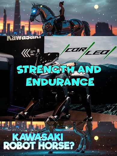 PART 3: Kawasaki Unveils a Robot Horse Humans Can Ride! 🐎🤖
