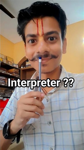 Learning about Interpreter #python #viral #trending