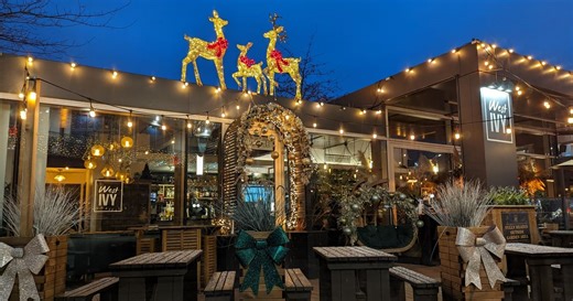 We ate at Manchester's other Ivy restaurant and the Christmas menu is incredible