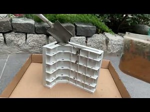 L-Block concrete casting process