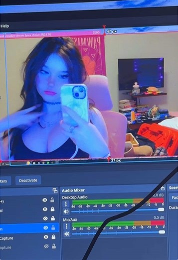 Something about the stream cam hits diff