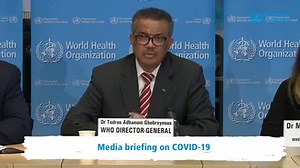 226K views · 2K reactions | "Pandemic is not a word to use lightly or carelessly": WHO chief Tedros Adhanom Ghebreyesus, on declaring the COVID-19 outbreak a pandemic. (Video: World Health Organization) | CNA | Facebook