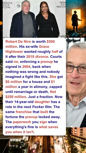 The 2024 Prenup That Saved Robert De Niro's $494 Million Fortune