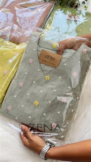 ZENA on Instagram: "Eid arrival 💕 ✨ Mul chanderi embroidery kurti set ✨ Book now Limited stock Whatsapp 9562124555/9562075555 Dm us @zena_salwars_and_kurtis Shop on website www.zena.online Sizes m L Xl xxl (38 40 42 44) -Top bottom and Dupatta Fabric mul chanderi . . . . . . . . . #zenasalwarsandkurtis #ethnicwear #insta #kannur #calicut indianwedding indianwearlove weddingcollection fyp explorepage explore-more)"