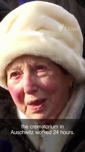 670K views · 14K reactions | 'Never, never hate': 92-year-old Australian Holocaust survivor, Yvonne Engelman, had this message for future generations on her return to Auschwitz 75 years after the Nazi concentration camp was liberated. | SBS News | Facebook