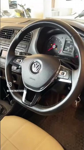 Multifunctional Steering Wheel Upgraded on VW POLO COMFORTLINE !!!