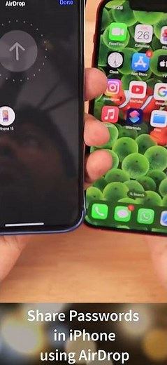 How to Share PASSWORDS 🔥 using AirDrop in iPhone, iPad and Mac?