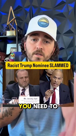 Jordan Uhl | Trump nominated an open white nationalist to a top State Department position, but was grilled over his views by @senbooker &... | Instagram