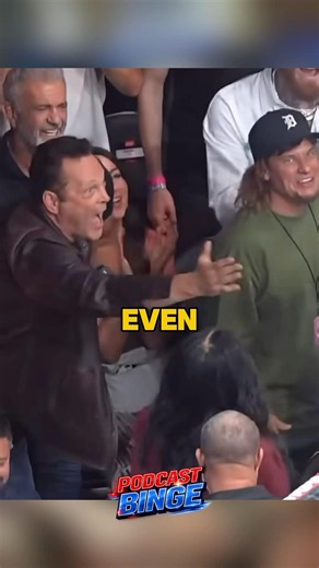 Vince Vaughn and Mel Gibson show out for McGregor at UFC329 | Bussin with the Boys #ufc329