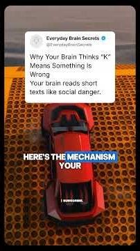 Why Your Brain Thinks “K” Means Something Is Wrong