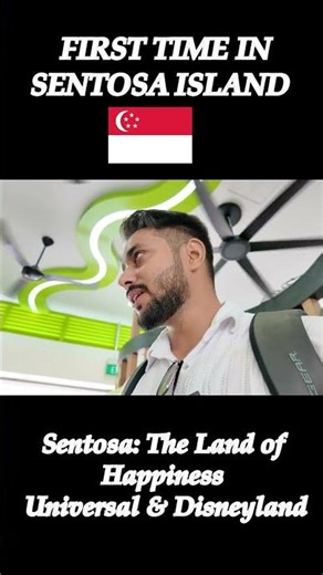 Singapore’s Best Beach Island 🏝️ | Sentosa Island 🇸🇬