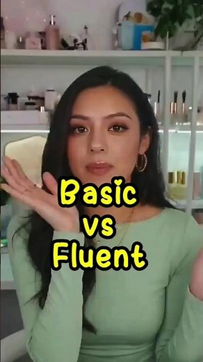 Basic English vs Fluent English | How to Speak English Fluently Fast #learningenglish