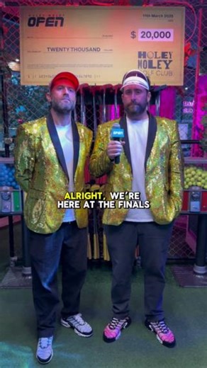 And with that, the 2025 Holey Moley Open comes to a close. The biggest night in Australian sporting history. With $20,000 on the line, 10 finalist teams came together in Sydney for a showdown of epic proportions. Hole in ones were sunk and putters were putt. @hellosportpodcast awarded the top spot to Sydney's very own Dirty Mike and the Boys. Back for glory after their nail-biting runner-up performance in 2019. A night that will go down in history. | Holey Moley Golf Club