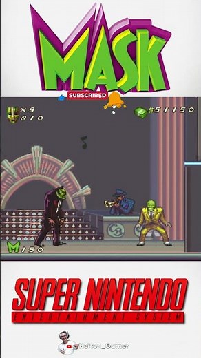 The Mask Super Nintendo SNES #retrogaming