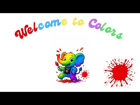 Learn Colors with Dancing Elefun