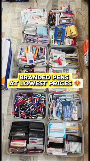 branded pens of top most companies are available here at very lowest prices ever 😍