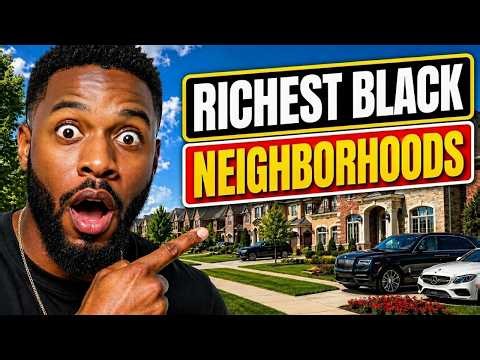 10 States With Black Neighborhoods So Rich They Shock America