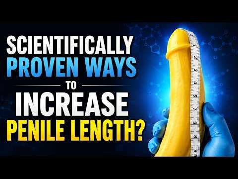 Scientifically proven ways to increase PENIS SIZE in 2026?