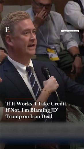 'I'll Take the Credit… Blame JD If It Fails': Trump Jokes on Iran Deal | Firstpost News | N18G